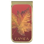 customizable Canada souvenir money clips