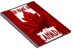 Personalized Canada souvenir journals notebooks sketchpads diaries and logbooks collection.