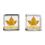 Canada Souvenir Cufflinks Stylish Canada Cufflinks and Canada Sports Teams Souvenir Cufflinks