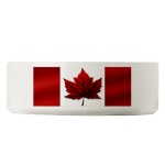 Canada Flag Souvenir Dog Dish Pet Food Bowls Canadian Flag Souvenir Pet Gifts for Cats Dogs Canada Souvenir Pet Gifts