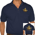 Gold Medal Canada Polo Shirts Canada Team Golf Shirts 