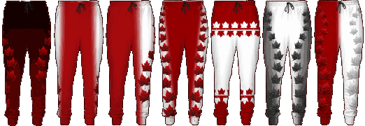 Canada Track Pants Canada Flag Sweatpants Canada Maple Leaf Joggers