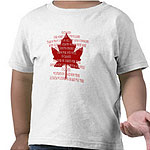 Canadian Anthem Souvenir Shirts