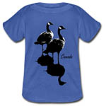 Baby Canada Souvenir T-Shirts Short Sleeve Canada Baby Shirts
