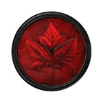 Canada Souvenir Maple Leaf Clock Souvenir Wall Clock Canadian Souvenir for Home & Office 
