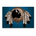 First Nations Postcards Native Art Postcards (Package of 8 First Nations Gifts / Native Art Gifts Original Native Art Beautiful Spirit Buffalo Metis Gifts Design by Canadian Artist Kim Hunter Men's, Women's, Kid's,boy's & girl's, Native Art Gifts & Shirts First Nations Gifts For Home & Office & Apparel art & design by Canadian Metis Artist / Designer Kim Hunter custom imprinted First Nations gifts & apparel available.