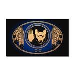 First Nations Art Sticker (Rectangular) First Nations Gifts / Native Art Gifts Original Native Art Beautiful Spirit Buffalo Metis Gifts Design by Canadian Artist Kim Hunter Men's, Women's, Kid's,boy's & girl's, Native Art Gifts & Shirts First Nations Gifts For Home & Office & Apparel art & design by Canadian Metis Artist / Designer Kim Hunter custom imprinted First Nations gifts & apparel available.