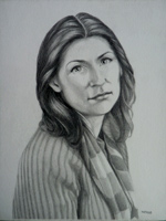 Custom Pencil Portrait from Vintage Photos