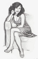 Custom Pencil Portraits from Photos Vancouver Artist Designer Kim Hunter Original Fine Art Drawings from Photographs