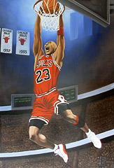 Michael Jordan Basketball Sports Kid's Wall Mural