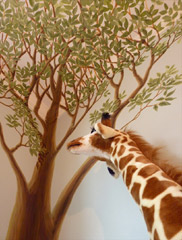 Tree Mural Child's Bedroom Vancouver Canada