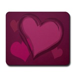 Love Mousepad Hearts Art Mousepad for I Love You Gifts 