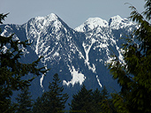 Vancouver BC Landscape Mountain Photograph