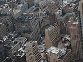 New York Cityscape Photo View from Empire State Building 