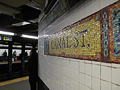 New York Subway Canal Mosaic Photograph