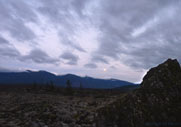 Nisga'a Memorial Lava Bed Provincial Park Sunset Photo