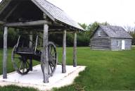 St Francois Xavier MB Metis History Photo Grantown Canadian History Metis nation Culture & History Ox Cart & Early Canadian Metis Home