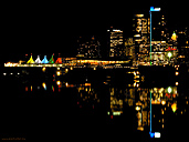 Vancouver Harbour City Lights Reflections Photo Vancouver Harbour City Lights Reflections Photo 