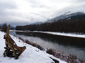 Brackendale BC WInter Landscape Desktop Image 