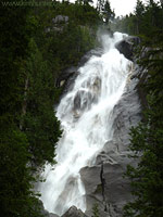 Shannon Falls BC Canada Landscape Photo Waterfalls 