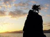 Siwash Rock Vancouver BC Seawall Landscape Photo
