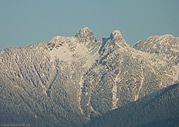 Snow Covered Mountains Photo Vancouver Free Desktop Images