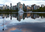 Lost Lagoon Stanley Park Vancouver BC Canada 