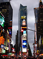 Times Square New York Cityscape Photograph New York City Bright Lights Big City