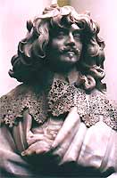 Marble Bust w. Lace Photograph Statue Museum London England