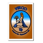 Virgo Postcards 8 pack Astrology Art Postcards