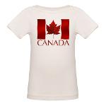 Organic Baby Canada Jersey Shirts Canada Flag Souvenir