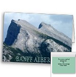 Customized Banff Alberta Card Banff Souvenir Car
