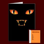 Spooky Halloween Party Invitations Personalized Halloween Greeting Cards 