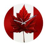 Canada Flag Clocks Canada Souvenir Clock Collection