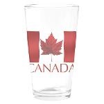 Canada Flag Glasses Canadian Flag Souvenir Collection 