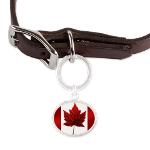 Canada Flag Souvenir Pet Tags