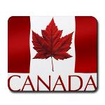 Canada Flag Mousepads Canada Souvenir Mousepads 