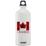 Canada Flag Souvenir Water Bottles