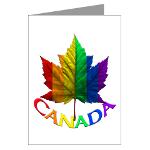 Gay Pride Canada Souvenir Greeting Cards Rainbow Maple Leaf Art Cards & Postcards & Canada Gay Pride Cards & Gifts Shop. Original Canada Gay Pride Symbol Rainbow Leaf Designs. Same Sex Gifts. Gifts for Gay Women art, artwork, cool, design,gay, Gay Pride Canadian Souvenir & Lesbian Canada Souvenirs gay pride, gift, gifts, homosexual Canada Sovuenirs, lesbian,love, original, rainbow, same sex love design, woman, woman's t-shirt, Sweatshirt, hoodies, coasters, clock, greeting cards, postcards, Gay Pride Buttons Magnets, jerseys and More! Unique Lesbian Canada Pride Same Sex Gifts for her. Contact the artist for custom gifts & design 