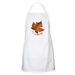 Autumn Canada Souvenir Aprons Canada Maple Leaf BB-Q Aprons