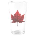 Canada Maple Leaf Glasses Canada Souvenir Collection