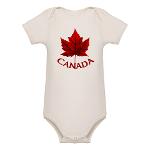 Canada Baby One-piece Organic Canada Baby Creeper
