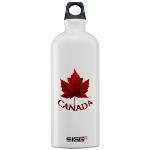 Canada Maple Leaf Souvenir Water Bottles 