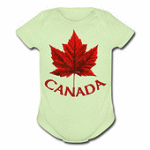 Canada Baby Onsie Jumper / infant jumper, bodysuit Canada Maple Leaf Souvenir Creeper 