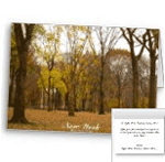 New York Card Central Park Custom New York Souvenir Card & Invitations