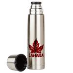 Canada Thermos Bottles and Food Containers Canada Souvenir Collection
