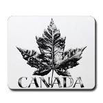 Chrome Canada Mousepad Sporty Silver Canada Souvenir