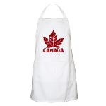 Cool Canada Souvenir Aprons Retro Canada BB-Q Aprons