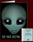 Alien Invitations Personalized Extraterrestrial Cards 