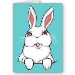 Easter Cards Blank Easter Bunny Greeting Card Beautiful Seasons Greetings Easter Cards for Friend Family Men Women Kids Home & Office Original Beautifully Illustrated Easter Art Cards Holiday Greeting Cards or Blank Easter Cards & Gifts Design by Kim Hunter. See www.kimhunter.ca for many more Cards & Keepsakes Online. 